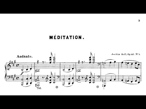 Joachim Raff - Méditation, Op.147/1