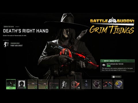 BATTLE BUDDY: GRIM TIDINGS - STORE VIEW - SEASON 6 - MW2