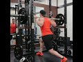 ランジスクワット 80kg