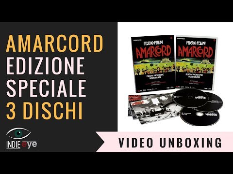 Amarcord di Federico Fellini 3 DVD edizione speciale: Unboxing video