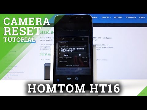 How to Reset Camera on Homtom HT16 – Quick Camera Fix