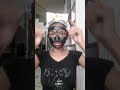 How To Apply Charcoal Peel Off Mask Ft LA Organo Get Rid Of Blackheads Shorts YTSHORTS