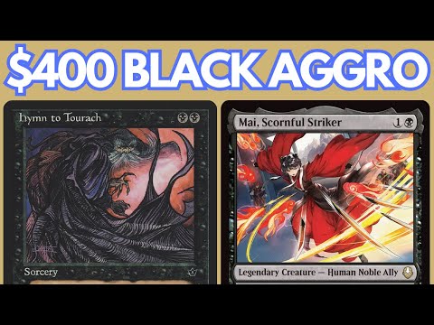 CRUEL MISTRESS! Legacy Mono Black Aggro feat. Mai, Scornful Striker NO RESERVE LIST CARD MTG League