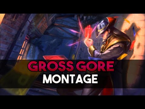 Gross Gore Montage - Best Twisted Fate Plays - League Of Legends