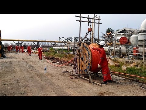Oil and Gas Cable Pulling | Cable Laying | Cable Installation