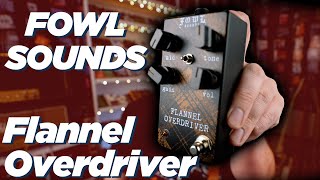 Video thumbnail for Fowl Sounds Flannel Overdriver by Eric Merrow