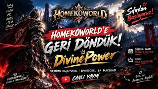 ⚡ HomekoWorld | Sıfırdan Başlıyoruz! (Sponsorlu BP Macerası)
