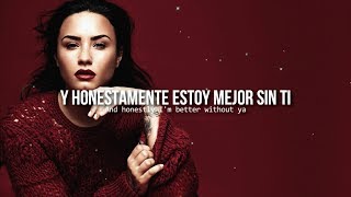 Lonely • Demi Lovato (Sin Lil Wayne) | Letra en español / inglés