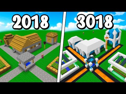 COME SARA' IL VILLAGGIO DI MINECRAFT 1000 ANNI NEL FUTURO?