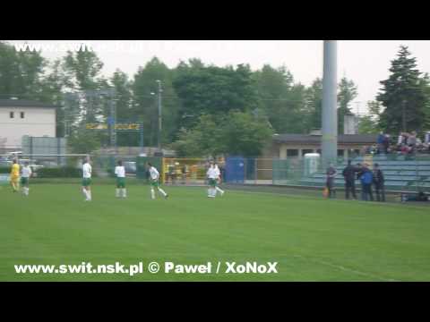www.swit.nsk.pl - Świt Nowy Dwór Mazowiecki - Jeziorak Iława 1-1 (0-1) - Skrót I połowy