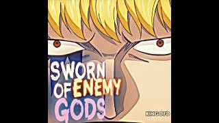 Sworn Enemy Of Gods🔥#onepiece #luffy