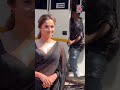Ankita Lokhande Looks Gorgeous In Black Saree At The Set Of Laughter Chef Bollywood N18S