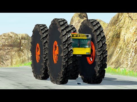 Beamng.Drive - High speed freaky jumps #10