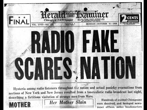 Orson Welles' War of the Worlds (1938) - The Broadcast That Shocked the World