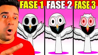 SPRUNKI OC da CORUJA de 99 NOITES NA FLORESTA do ROBLOX Todas AS FASE ATÉ...NO (Sprunki Incredibox)