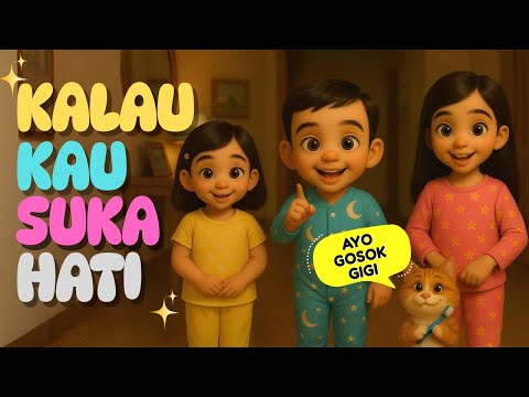 Kalau Kau Suka Hati - Lagu Anak Hebat | Cuci Tangan, Gosok Gigi, Peluk Mama Papa!
