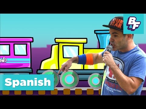 Learn colors in Spanish with BASHO & FRIENDS - Los Colores [Album Version]