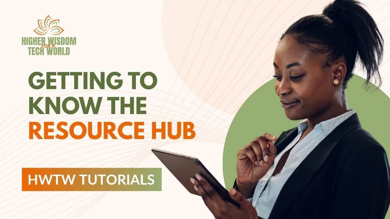 Getting to know the Resource Hub