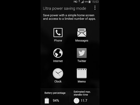 Save your Android Battery life with Power Saving Mode