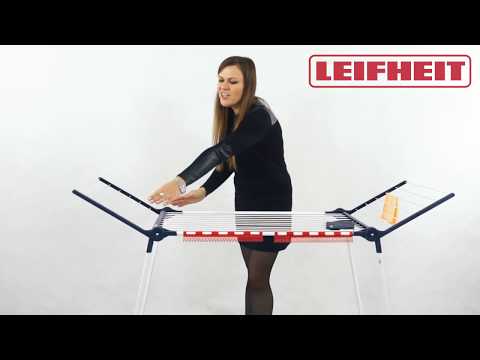 Leifheit Skalbinių džiovyklė „PEGASUS 180 SOLID PLUS“ video
