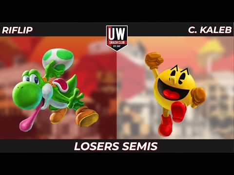 Riflip (Yoshi, Mario, Palutena) vs C. Kaleb (Mii Gunner) - Between 2 Lakes 39 Losers Semis
