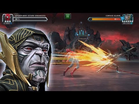 Corvus Glaive (Infinity War) - All Abilities & Special Attacks - Marvel Contest Of Champions