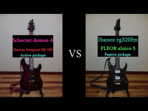 Duncan Designed HB105 VS FLEOR alnico 5 (Pickup sound comparison)