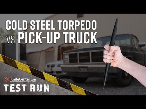 Test Run: Cold Steel Torpedo