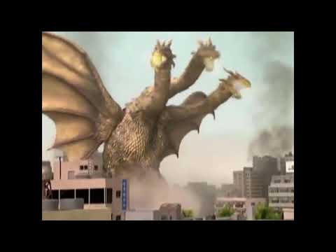 Godzilla 2000 vs FW Gigan, Anguirus and GMK Ghidorah Final [Sound Remake]