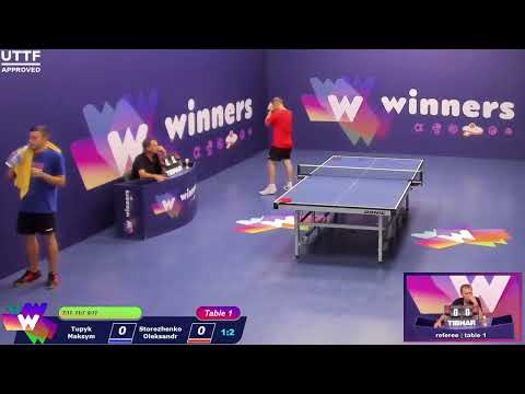 WINners League 12.08.21 Tupyk Maksym - Storozhenko Oleksandr 12:30
