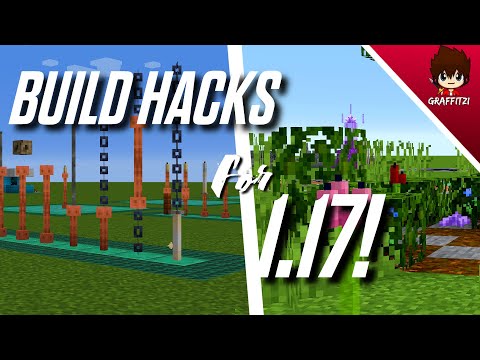 Minecraft Build Hacks for 1.17 (CAVE UPDATE)| Building Tips and Tricks | Part 1.