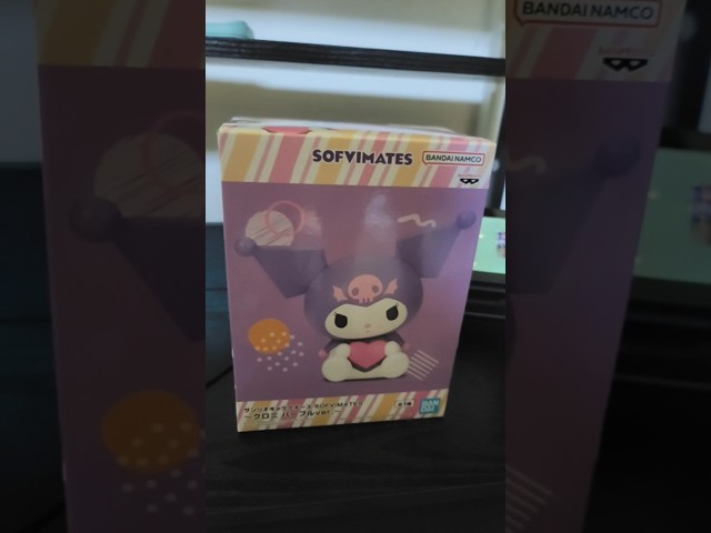 Vídeo relacionado con Banpresto Figura de Acción Kuromi Sanrio, Sofvimates (Purple Ver.) 14 cm, BP89748P Multicolor, Figura Coleccionable, optimo para los fanaticos de Sanrio