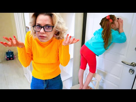 Eva and mom show how not to behave - good and bad habits | Eva Bravo English