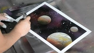Amazing Speed Art Spray Painting