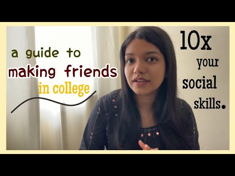 Tips to socialize better in college👫👭| Build strong friendships and networks