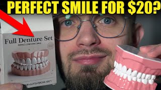 Neslemy Denture Set Genuine Review - Are These Customized Fake Teeth Legit Or Scam