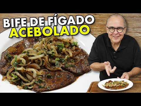 Learn the secret to preparing a delicious liver steak with onions.