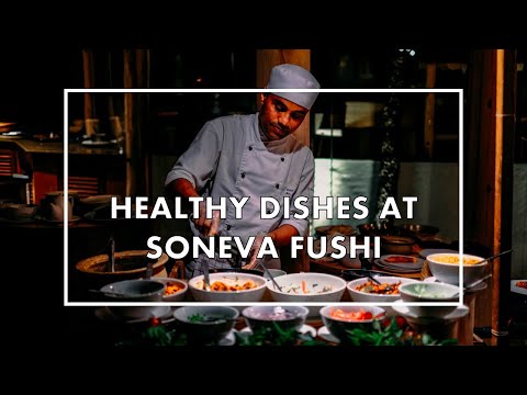 Chef Ravi prepares 2 healthy dishes with Okra and Uttapam at Soneva Fushi in the Maldives