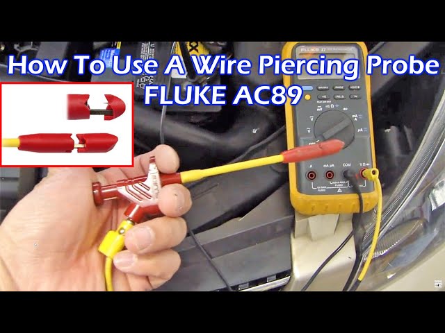 Vídeo relacionado con Walfront 2 uds P5010 multímetro sonda de perforación Clip de sonda de perforación Kit de Cable de prueba automotriz multímetro de reparación de automóviles Clip de prueba