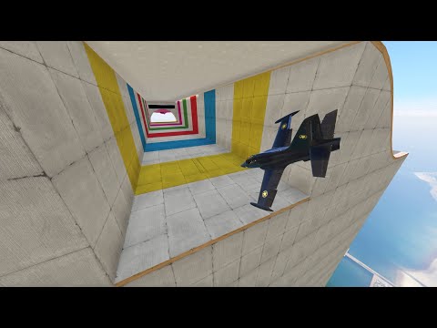 Mega rampa 100.000% imposible entro por un cuadrado colorido -GTA V online