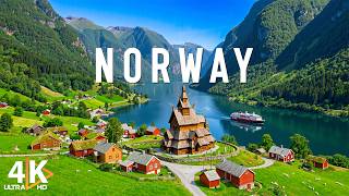 Norway 4K 🇳🇴 Majestic Fjords, Lofoten Islands & Arctic Mountain Landscapes
