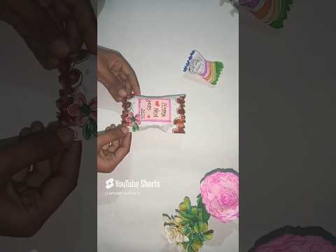 #diy New year gift chocolate #viral shorts #art and craft by sushmita
