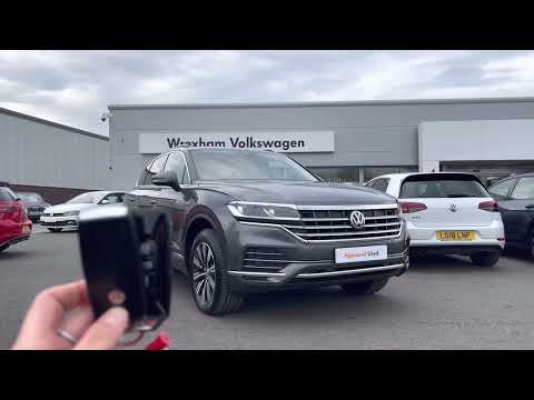 Approved Used Volkswagen Touareg SEL 4M 3.0 TDI 286ps Silicon Grey | Wrexham Volkswagen
