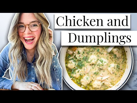 The PERFECT Gluten Free Chicken and Dumplings