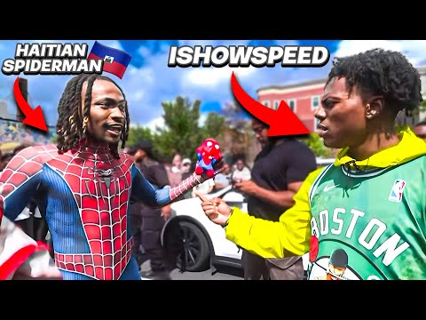 Jaymo really found Speed in Boston dressed as Spider-Man 