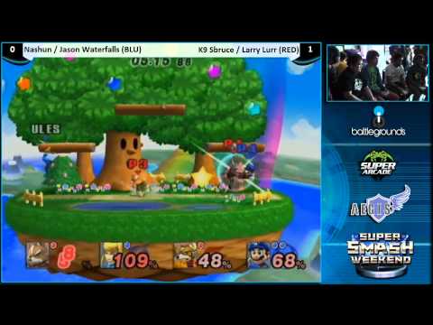 Nashun & Jason Waterfalls vs K9 Sbruce & Larry Lurr - SSW #ProjectM Dubs 11/16/14