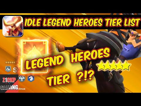 Idle Legend Heroes Tier List #1 - Idle Legend Gameplay Idle Legend 3D Auto Battle RPG Idle Legends