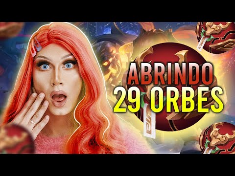 ABRINDO AS NOVAS ORBES FERA LUNAR 2021 | League of Legends - Mandy Mess