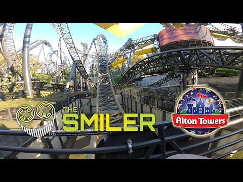 The Smiler Front Row POV 4k 60fps - Alton Towers