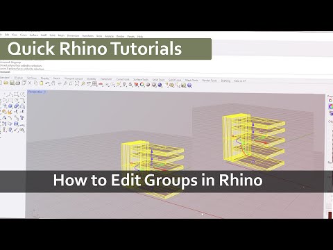 Start using groups in Rhino3d?!? mostly for those SketchUp lovers..
